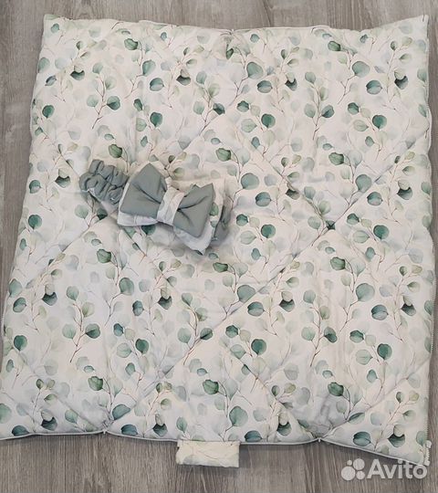 Конверт на выписку в коляску демисезонный