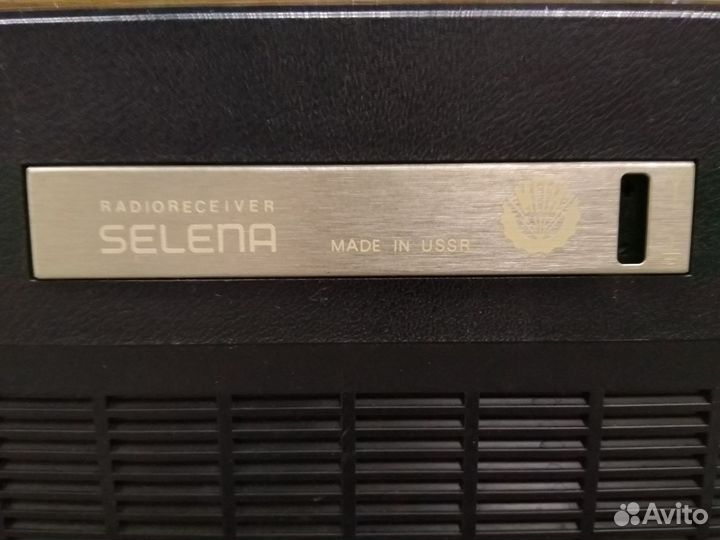 Радиоприемник selena (производство - СССР)