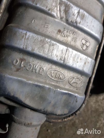 Средняя часть глушителя Kia sportage II G4GC