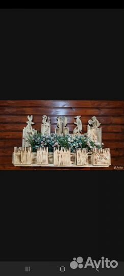 Деревянные уличные кашпо