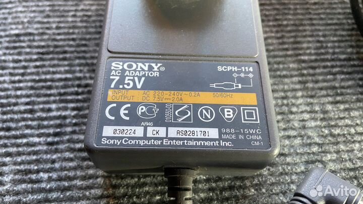Кабели sony Playstation PS One