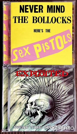 Музыкальные cd диски Sex Pistols, The Exploited