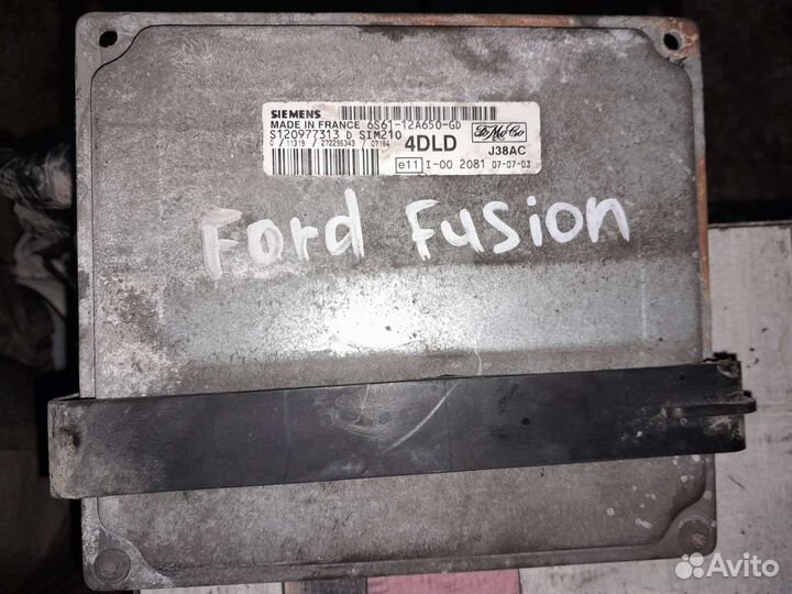 Эбу Ford Fusion 1,4