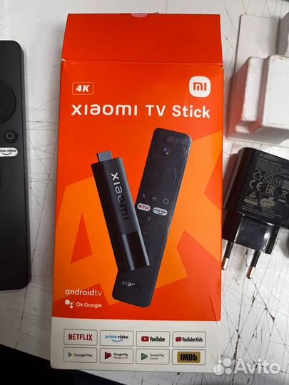 Тв приставка Xiaomi Mi TV Stick 4K