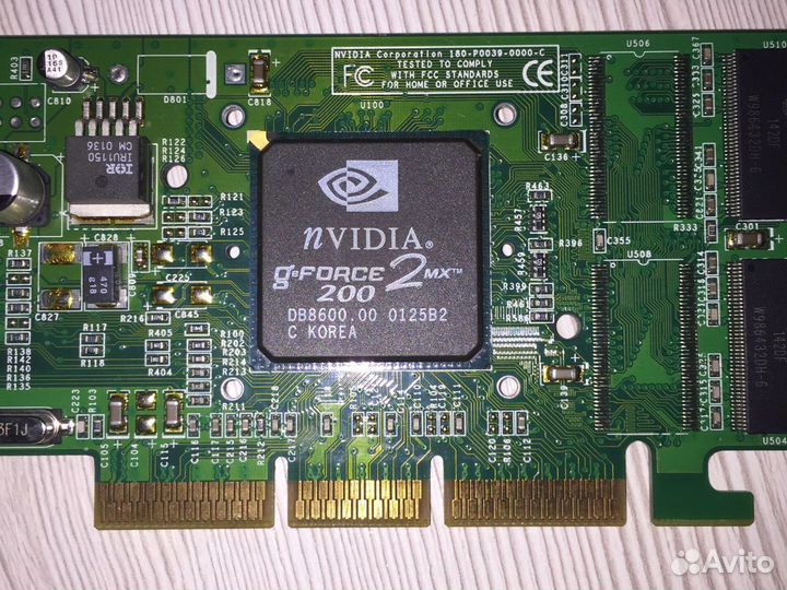 Видеокарта Nvidia geforce 200 2mx