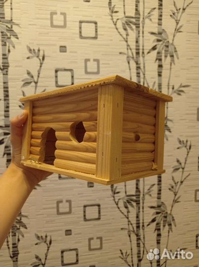 Колесо для хомяка и домик для хомяка