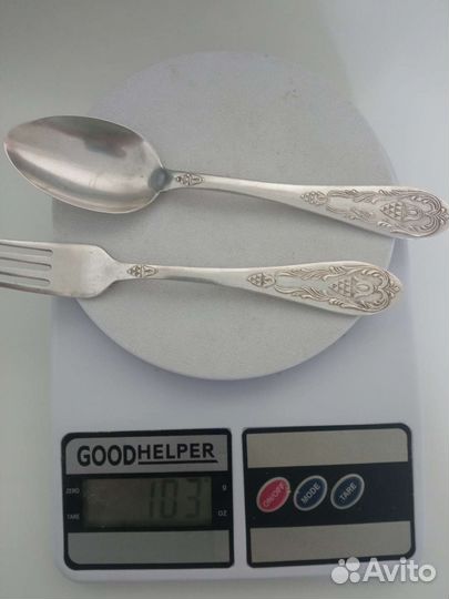 Столовое серебро СССР