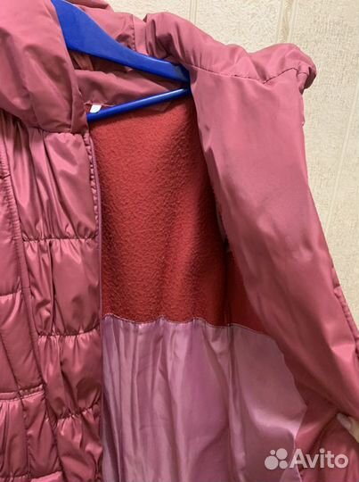 Пальто детское зимнее