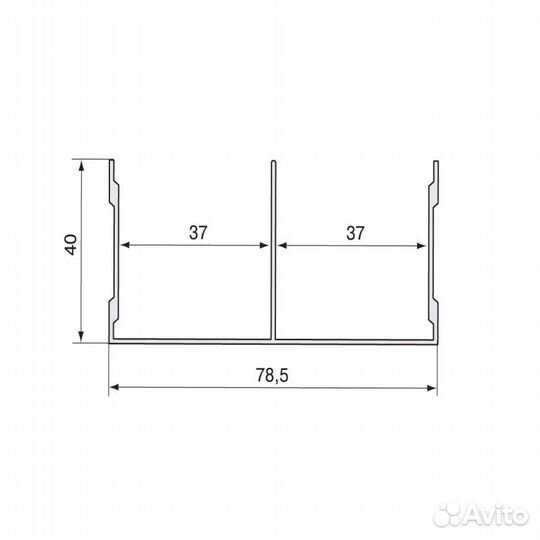 Жемчуг зернистый Направляющая верхняя 5,9м KR02