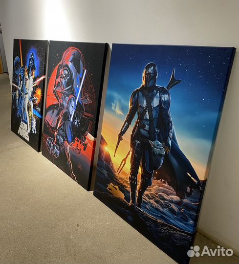 Картины / постеры на холсте по мотивам Star Wars
