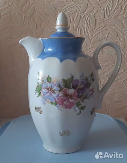 Кофейник и сливочник Дулево 2000г