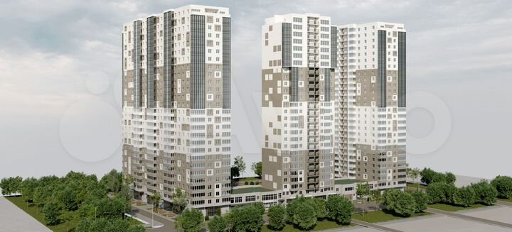 1-к. квартира, 51 м², 15/27 эт.