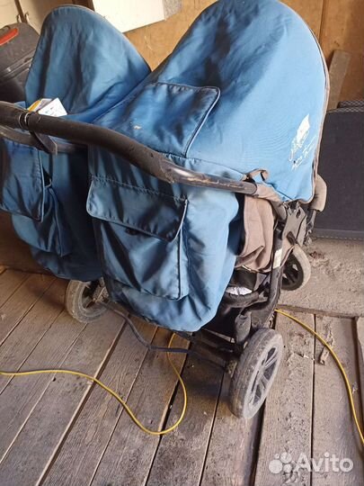 Прогулочная Коляска для двойни бу