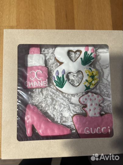 Имбирные пряники на 8 марта