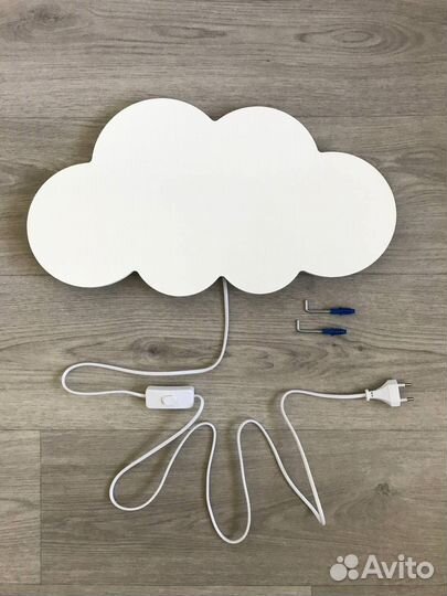 Детский ночник «Облако» питание от сети
