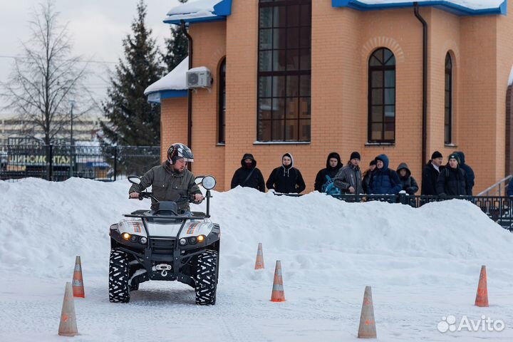 Права на квадроцикл, на снегоход