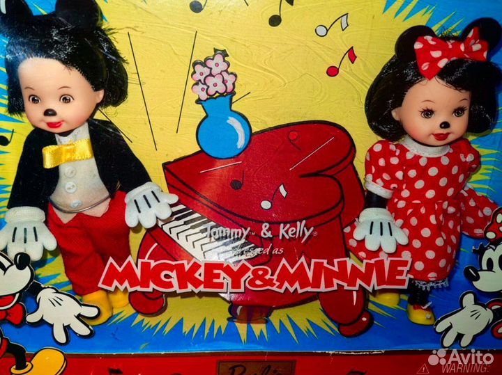 Barbie Kelly сет Mickey&minnie 2002 г