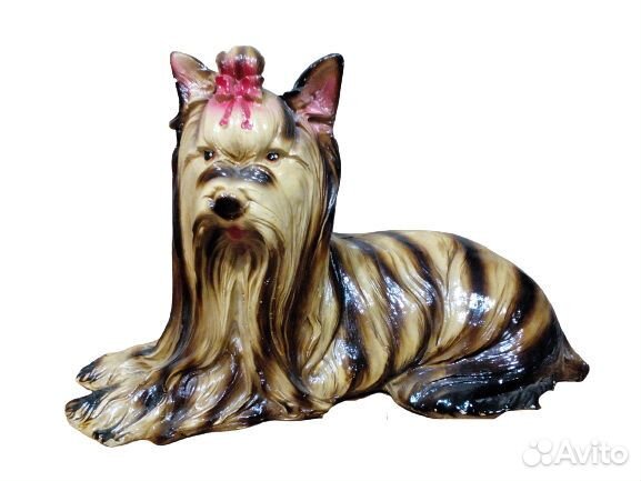 Гипсовая фигура-копилка собаки