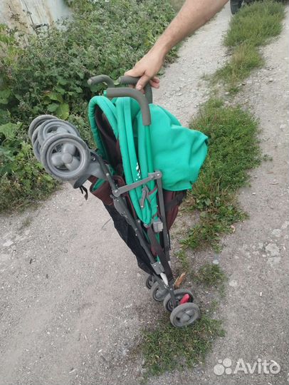 Коляска для двойни трость