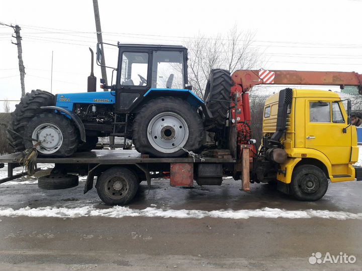 Услуги манипулятора эвакуатор