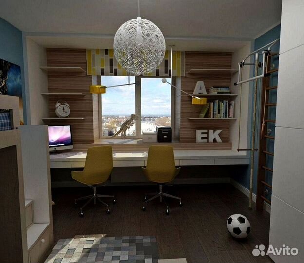 Стол для детской / мебель для школьника