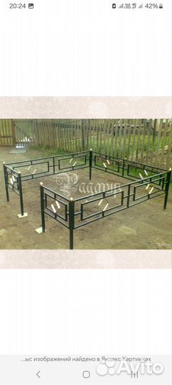 Оградки на кладбище