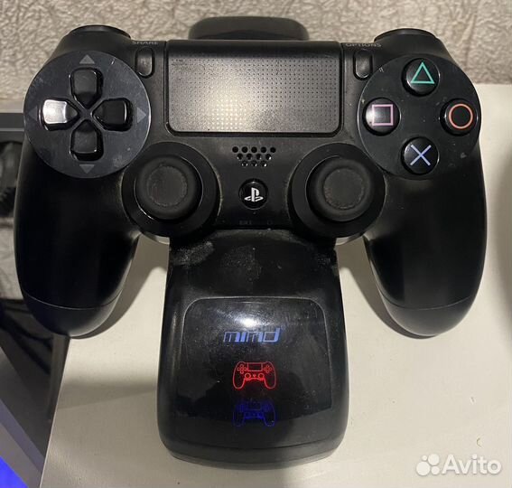 Геймпад DualShock 4 v2 ps4+накладки на стики