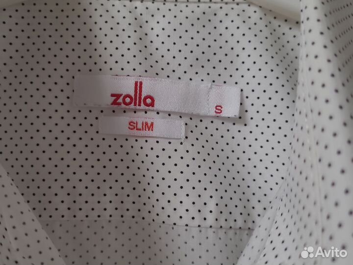 Рубашка в горошек, Zolla на подростка 170-176