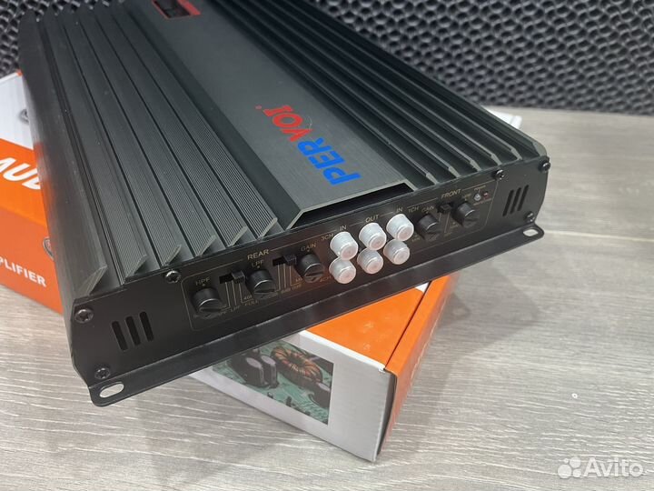 4 канальный усилитель Pervoi 6800W