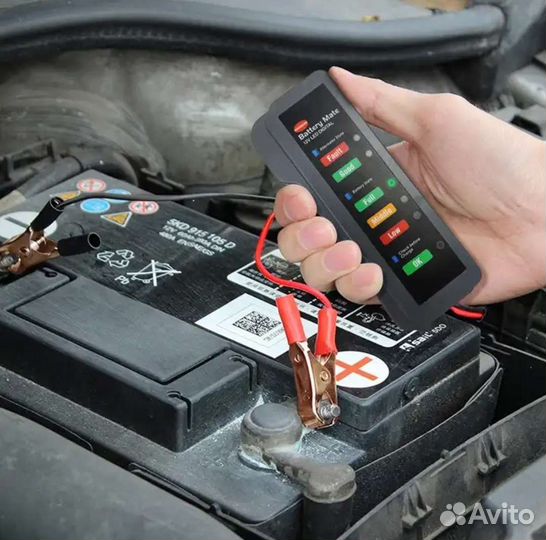 Тестер аккумуляторов 12V (Новый)