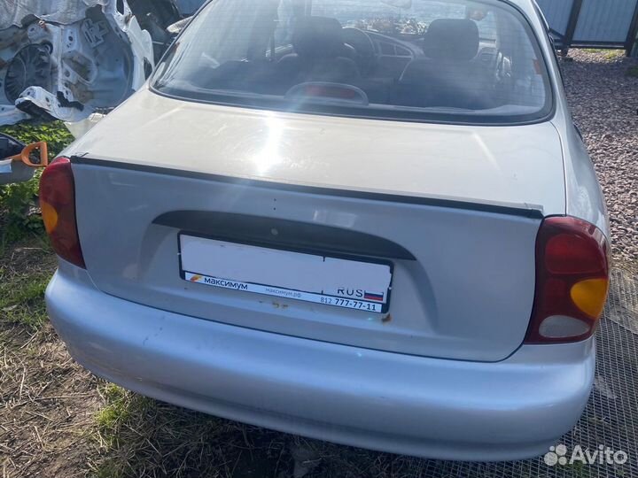 Крышка багажника шевроле ланос