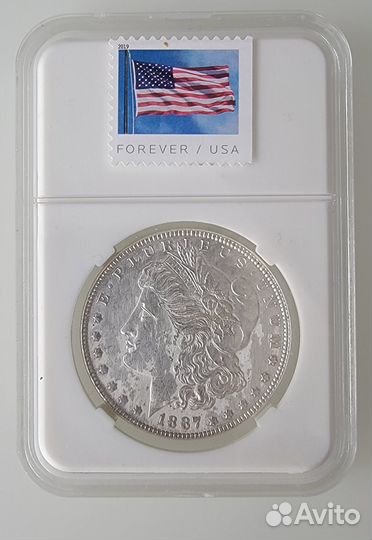 1 доллар США Моргана