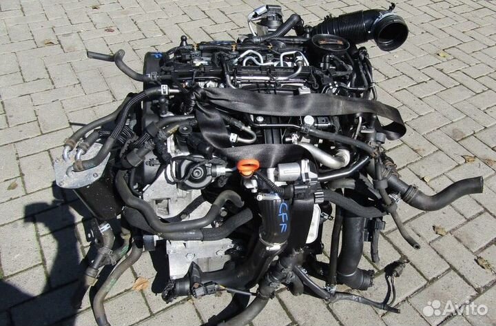 CE Двигатель VW Sharan 2.0 diesel