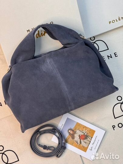 Polene сумка замша