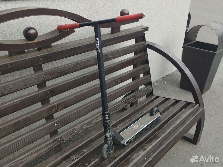 Трюковой самокат Tech team, руль от garm