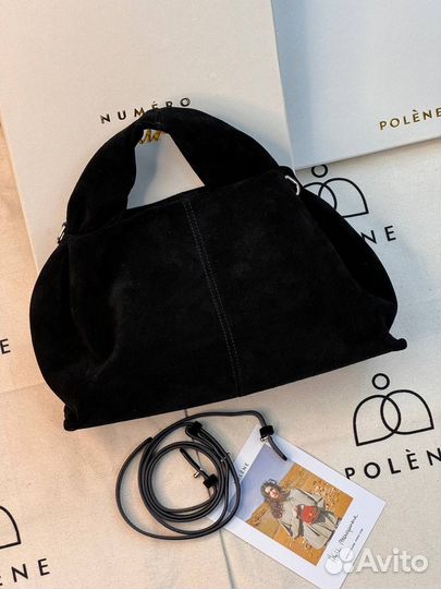 Polene сумка замша
