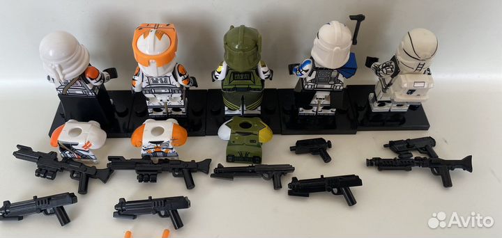 Lego star wars минифигурки