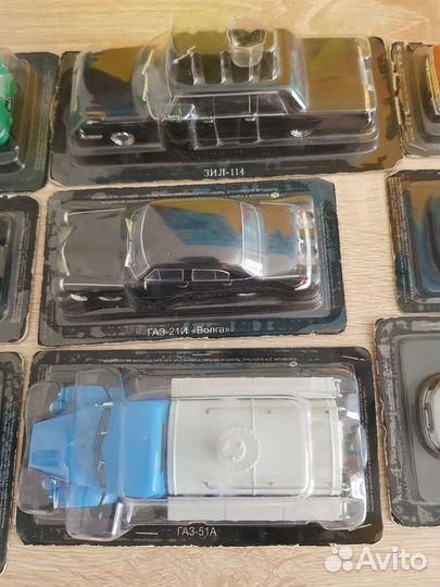 Модели Авто легенды СССР 1/43