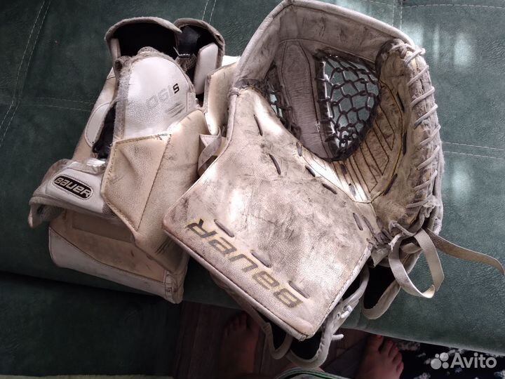 Вратарские блин ловушка bauer