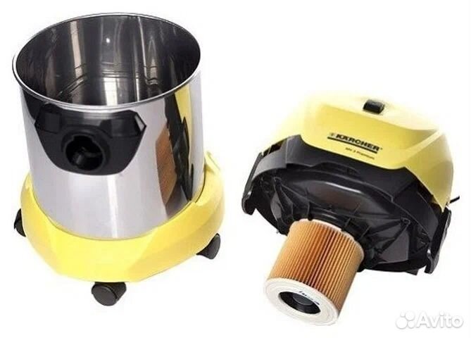 Профессиональный пылесос karcher WD 3 Premium 1000