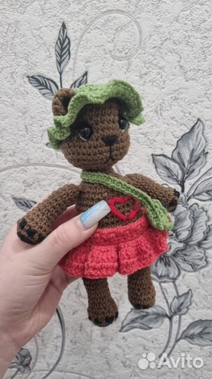 Мягкие вязаные игрушки