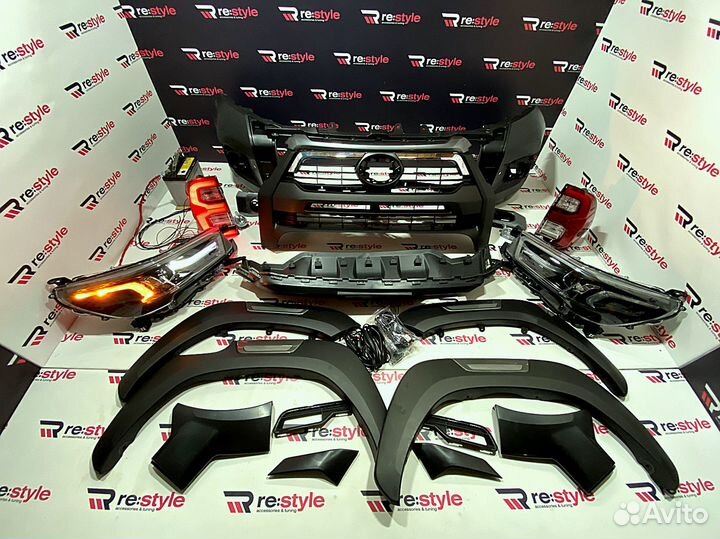 Рестайлинг в 20г Toyota Hilux Pick Up 15-19г