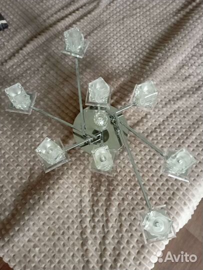 Люстра потолочная бу