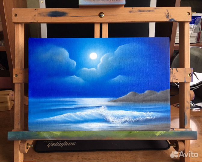 Полнолуние, масло