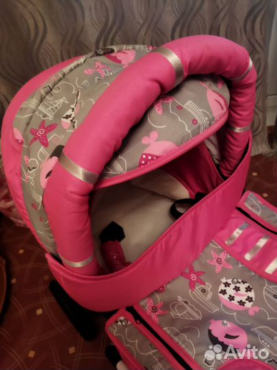 Коляска 3в1 Золотая Серенада Венгрия Фины Новая