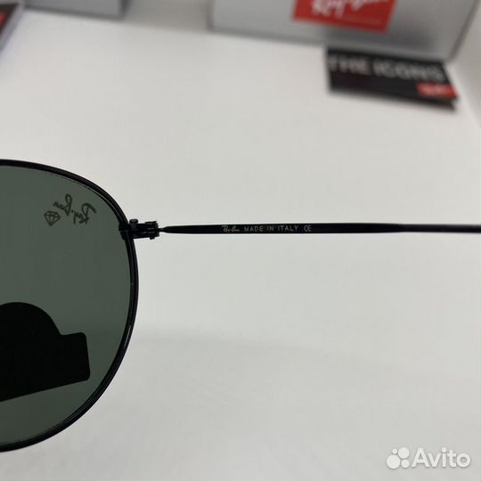 Очки Ray Ban Oval black/black