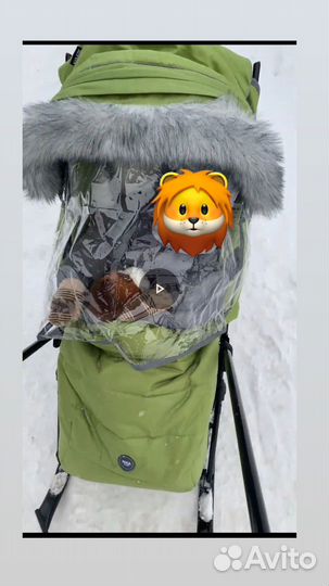 Детские санки коляска ника