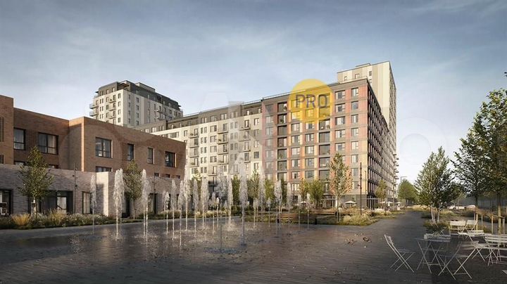 2-к. квартира, 70,1 м², 9/9 эт.