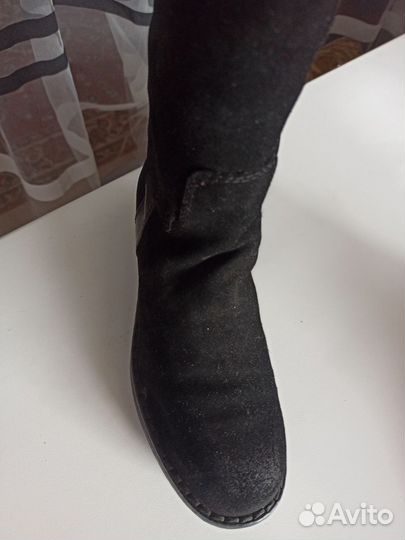 Сапоги женские натуральная кожа