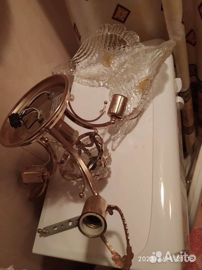 Люстра потолочная бу